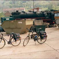 1991 Plandampf Eisennach mit den Rad mit Maik (6)