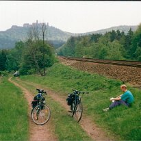 1991 Plandampf Eisennach mit den Rad mit Maik (9)