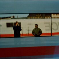1992 mit dem FD Hamburg Berchtesgarden mit Enrico Berger (3)