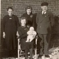 1944 Februar Onkel Dieter Oma Elli