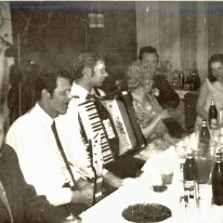 1972 Feier bei Monika und Dieter (Werner , Dieter , Gerd)