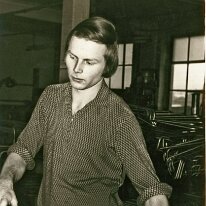 1972 Wolfgang bei der Arbeit Firma Rösler